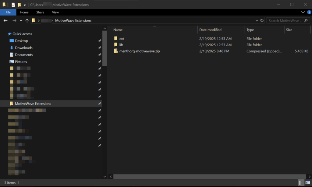 MotiveWave Integration - Extraction Study 3