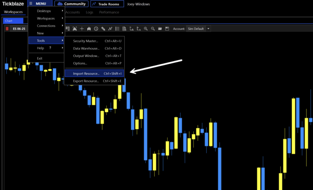 Tickblaze Integration - Import Step 1