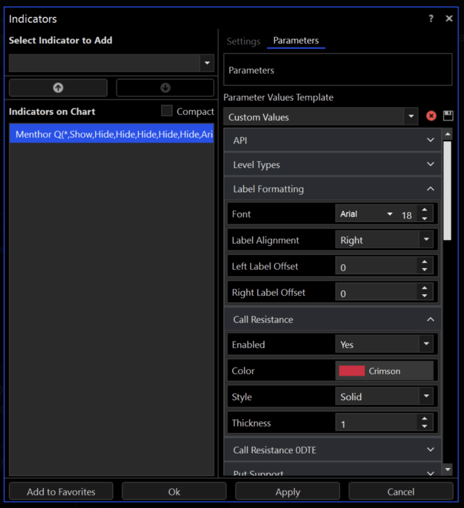 Tickblaze Integration - Levels Format